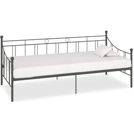 vidaXL Tagesbett 90 x 200 cm Grau