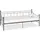 vidaXL Tagesbett 90 x 200 cm Grau