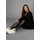 laura scott curve Lederimitathose CURVE Skinny Schwarz 54