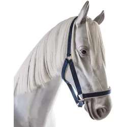 Bucas Halfter Dublin - Navy/Silver, Kaltblut