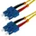 helos LWL Patchkabel SC/SC Duplex- 9/125μm OS2 gelb