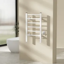 pro.tec Handtuchheizkörper 850 x 550 mm 100 W weiß freistehend/Wandmontage