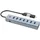 Conceptronic USB-Hub 7-Port 3.0/C->7x3.0 +TypC 5Gbps USB-A x 7