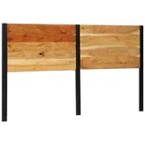 vidaXL Kopfteil 180 cm Massivholz Akazie und Eisen