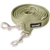 Rudelkönig Hundeleine - Führleine Frida grün 2,3 m