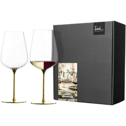 Eisch Essenca SensisPlus Gold Edition Allround-Weingläser fruchtig & aromatisch 2er Set