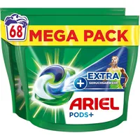 Ariel Allin1 PODS, Flüssigwaschmittel-Kapseln Universal+ Extra Geruchsabwehr 68