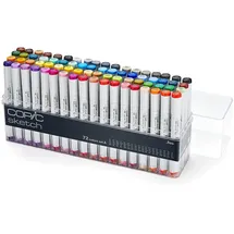 Copic Sketch Layoutmarker-Set 72 St. farbsortiert