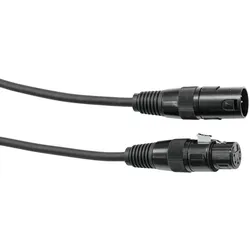 EUROLITE DMX Kabel XLR 5pol 10m sw