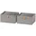 LOVE !T STORE !T Schubladenbox 30 x 30 x 15 cm 2-tlg. grau