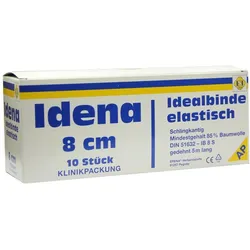 Idena Idealbinden 8 cm Schlingkante 10 St