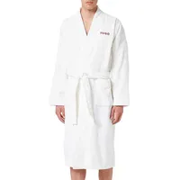 Hugo Bademantel Terry Gown Weiß M