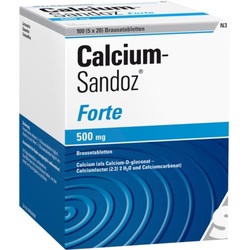 Calcium-Sandoz forte 500mg
