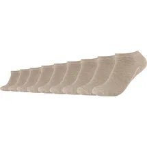 CAMANO Sneakersocken 9er Pack beige 43-46