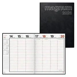 Rido Buchkalender magnum schwarz 2026