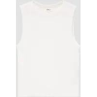 s.Oliver Verkürztes Slim-Fit-Top mit Rippstruktur - 158/164