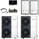 Vaillant aroTHERM Split Wärmepumpen-Paket 4.0502 2er Kaskade VWL 105/5 AS S2, Leistung 9,70kW bei A7/W35