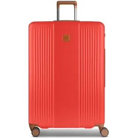 BRIC'S Ferrara 4-Rollen Cabin 77 cm / 114 l rot/hellbraun