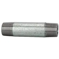 Riegler Rohrdoppelnippel 23, AG/AG, R 1/2, Länge 40,0 mm