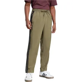 adidas Essentials 3-Streifen Stanford Open Hem Hose Olive Strata / Black XL