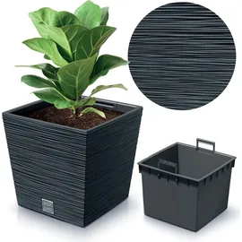 Prosperplast Furu Square 29,5 x 29,5 x 29 cm Anthrazit