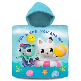 gabby's dollhouse Poncho Blau 98