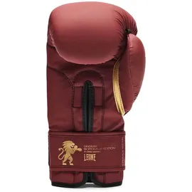 Leone1947 Leone 1947 GN059 Boxhandschuhe Unisex - Erwachsene, Bordeaux, 12 OZ