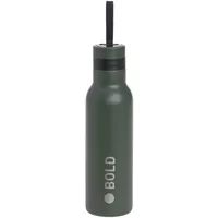 Lässig Bold Double Walled Bottle Stainless Steel Bold Olive