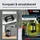 Proregal Klappbarer Profi-Transportwagen TAURUS 150 HxBxT 97x53-76x46cm | Traglast 150kg Höhenverstellbarer Griff | Transporthilfe Klappwagen