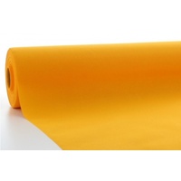 Mank Tischdeckenrolle aus Airlaid - Uni Basic Curry/Orange, 120 cm x 40 m , 1 Stück - stoffähnlich Tischdecke Tischtuch