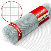 Karat Drahtgitter Verzinkt Maschenweite: 6,3 mm Höhe: 100 cm Länge: 5 m