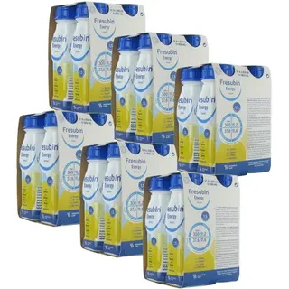 Pack Von 6 Fresubin Energy Drink Banane Trinkflaschen 6x4x200ml