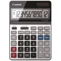 Canon TS-1200TSC Basisrechner 12 Stellen Solarpanel & Batterie