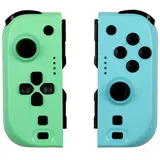 KONIX Joypads Controller-Paar für Nintendo Switch Blau Grün