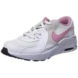 Nike Jungen Unisex Kinder Air Max Excee Sneaker, White/Elemental PINK-MED Soft PINK-White, 19.5 EU