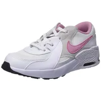 Nike Jungen Unisex Kinder Air Max Excee Sneaker, White/Elemental PINK-MED Soft PINK-White, 19.5 EU