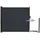 LINDER EXCLUSIV Seitenmarkise 300 x 160 cm Schwarz Metall