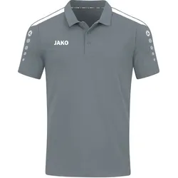 JAKO Herren Polo Polo Power, steingrau, M