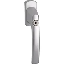 Maco Fenstergriff Harmony - Sperrzylinder, Vk 7x35 mm Alu silber eloxiert