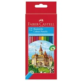 Faber-Castell CASTLE Buntstifte farbsortiert