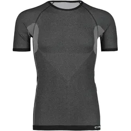 CMP Nahtloses Herren-T-Shirt Schwarz S