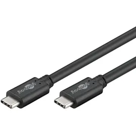 goobay USB C - 0,5m Schwarz