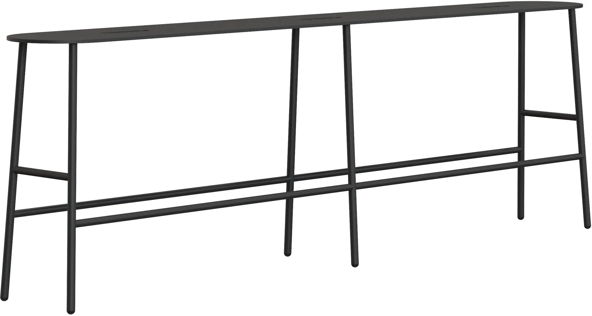 frost Bukto Bank 6303, 1400mm, schwarz matt - schwarz matt