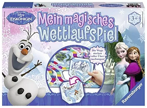 Ravensburger 21157 - Disney Die Eiskönigin: Mein magisches Wettlaufspiel (Neu differenzbesteuert)