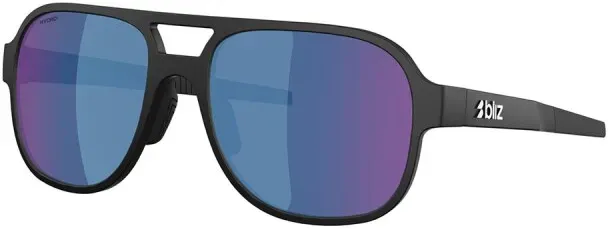 BLIZ A006 Sportbrille matte black / smoke blue muliticolor Gläser