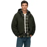 Superdry Canvas Surplus Jacke Unisex Olive Green XL