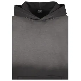 URBAN CLASSICS Sun Bleached Kapuzenpullover Black L