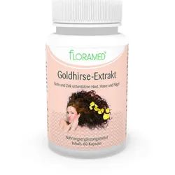 Floramed Goldhirse Extrakt - Haut,Haare, Nägel Kapseln