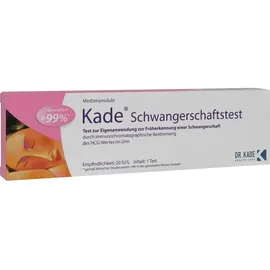 Dr. Kade Kade Schwangerschaftstest