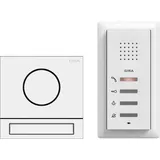 Gira System 106 Audio Set 2406902 1WE weiß